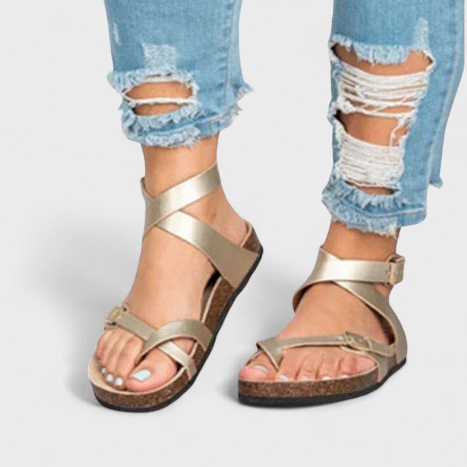 Radmila – Leather Sandals