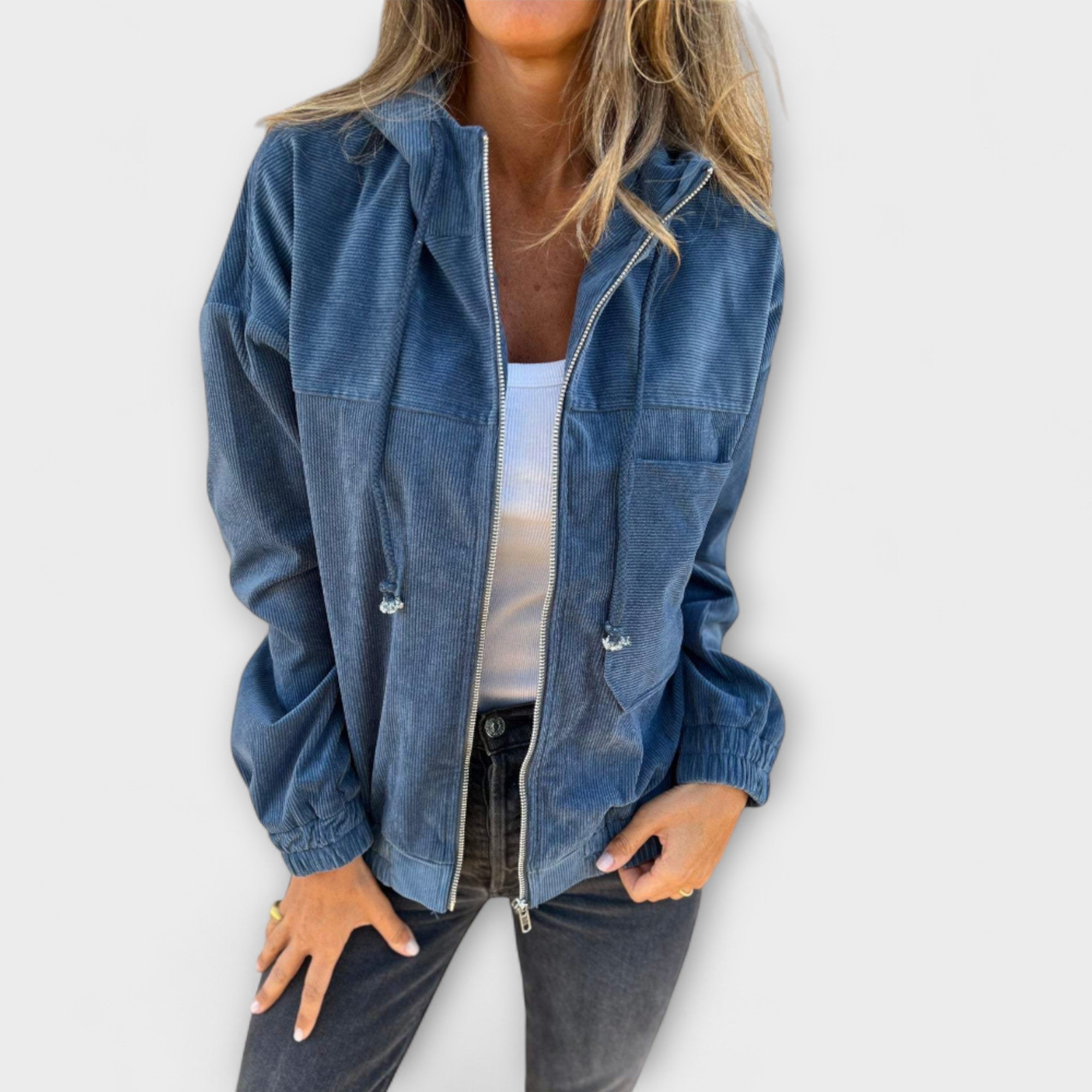 Ella - Vezen Hooded Jacket with Zipper