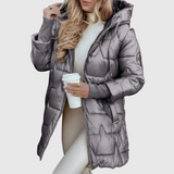 Élise™ | Elegantni zimski plašč s kapuco in podlogo
