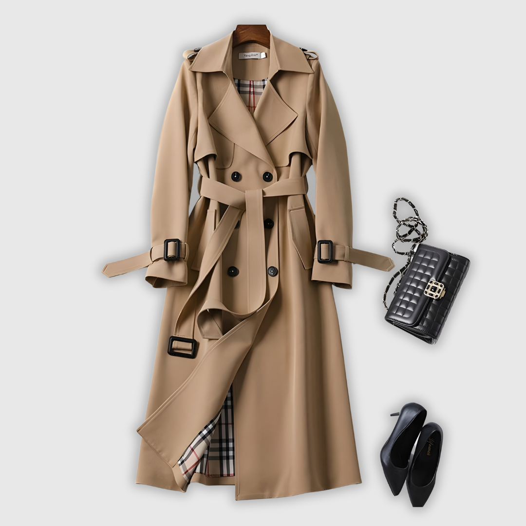 Vespera™ | Elegantni stilizirani trenč plašč