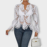 Malina – Elegant Lace Blouse