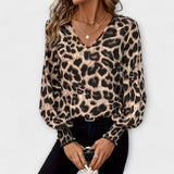 Jadranka - Elegantna Leopard Bluza