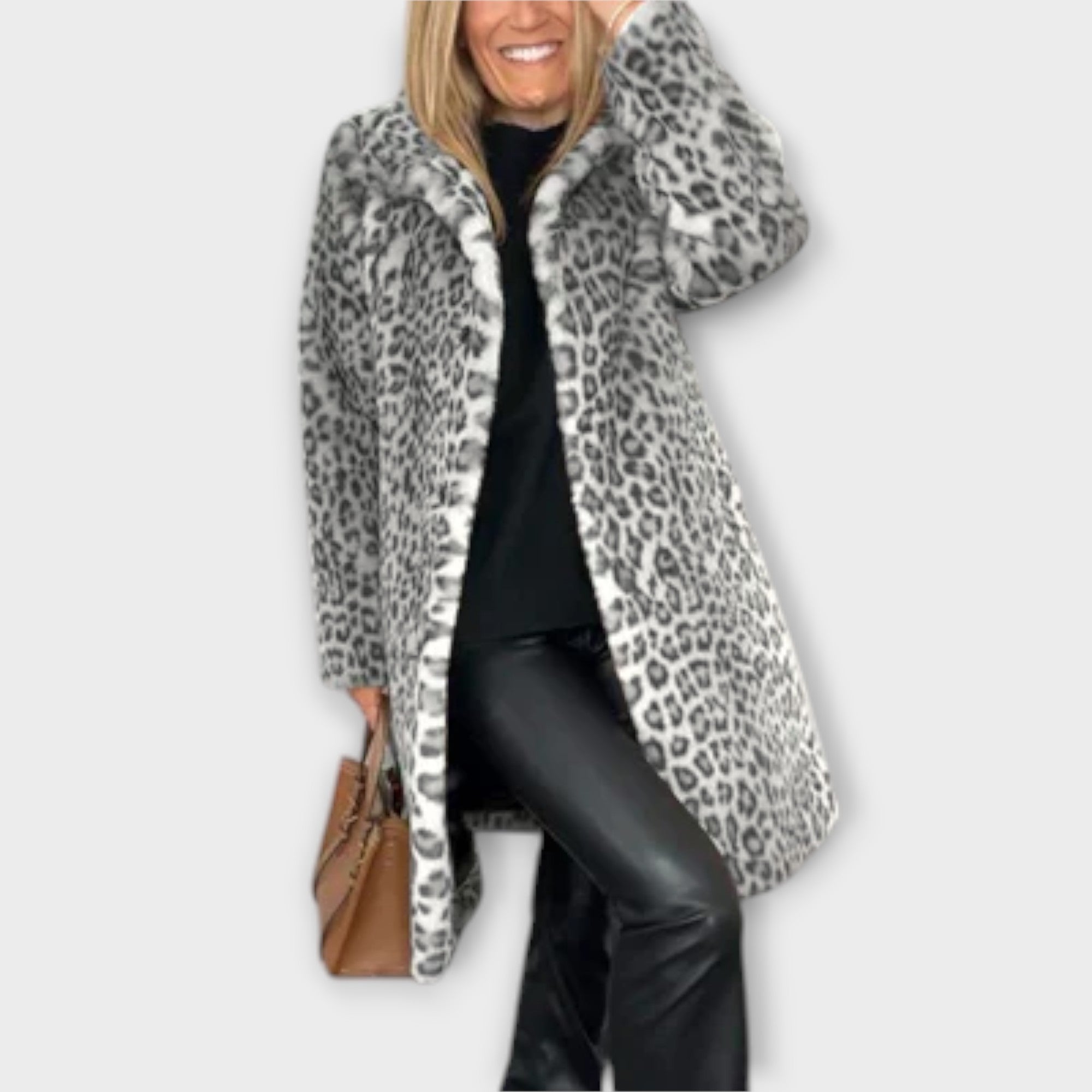 Amara - Leopard Print Kaftan