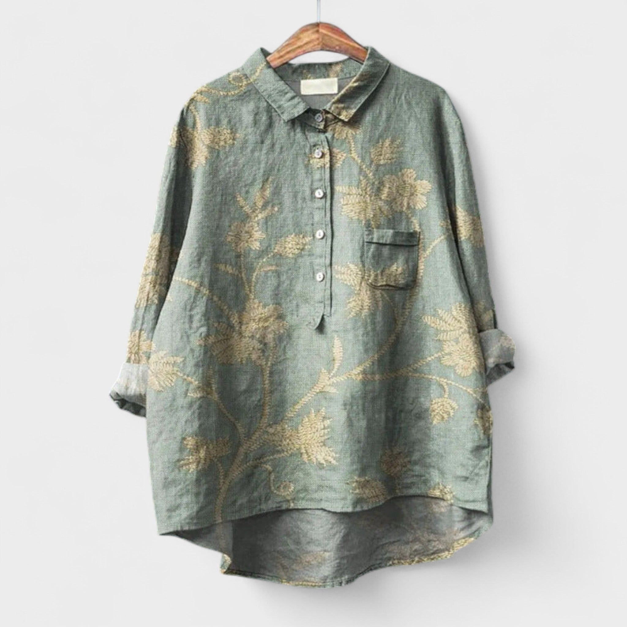 Filipa - Retro French Blouse