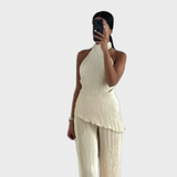 Elegantes Plissee-Set