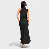 Alda - Elegant Satin Dress