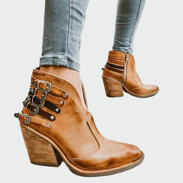 Marica - Vintage Leather Boots