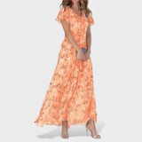 Mila - Elegantna dolga obleka v luksuznem slogu