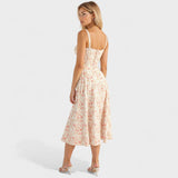Petra - Midi Korset Dress